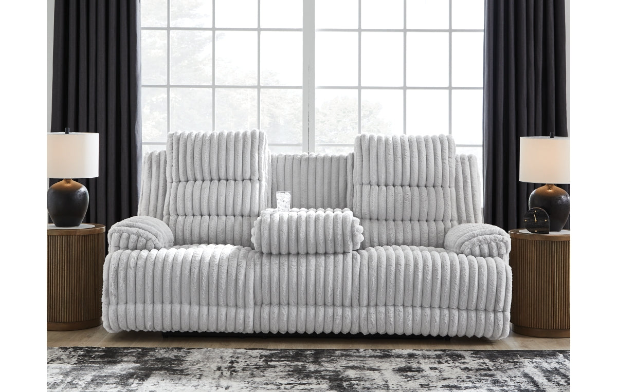 Rhines Falls Power Reclining Sofa with Drop Down Table