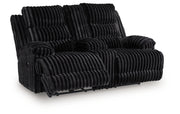 Rhine Falls Power Reclining Loveseat with Console