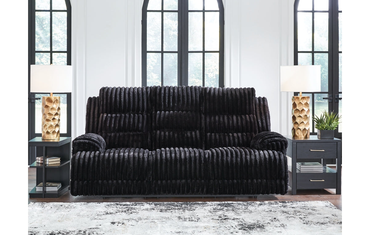 Rhine Falls Power Reclining Sofa with Drop Down Table
