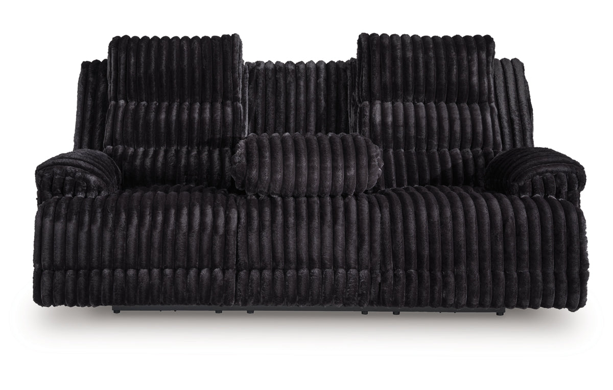 Rhine Falls Power Reclining Sofa with Drop Down Table