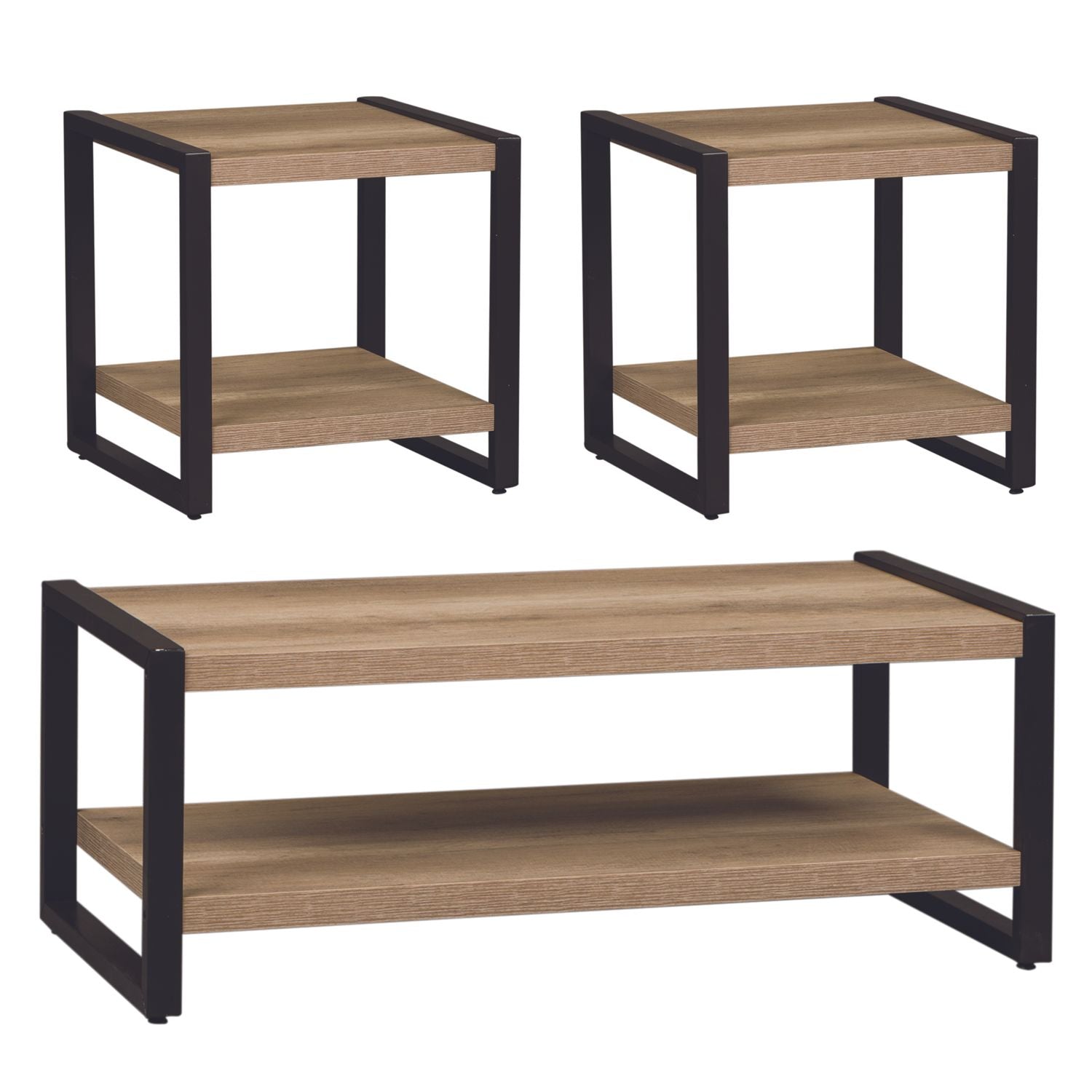 Sun Valley 3 Pack with Faux Metal