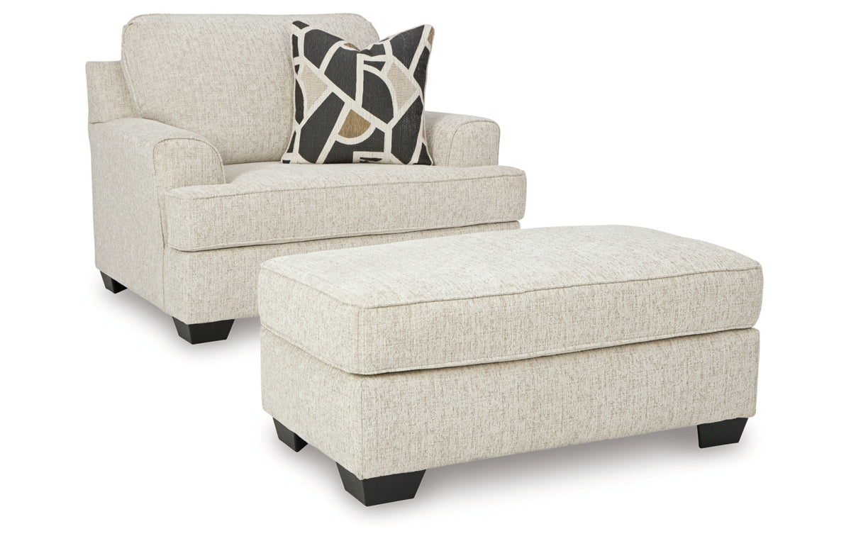 Heartcort Chair and Ottoman