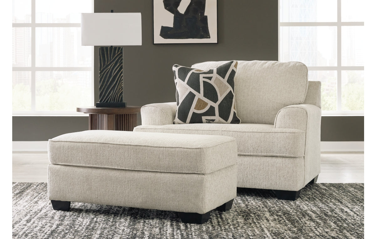 Heartcort Chair and Ottoman