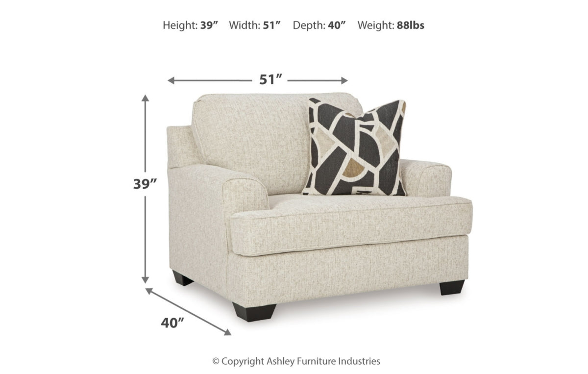Heartcort Sofa, Loveseat, Chair and Ottoman