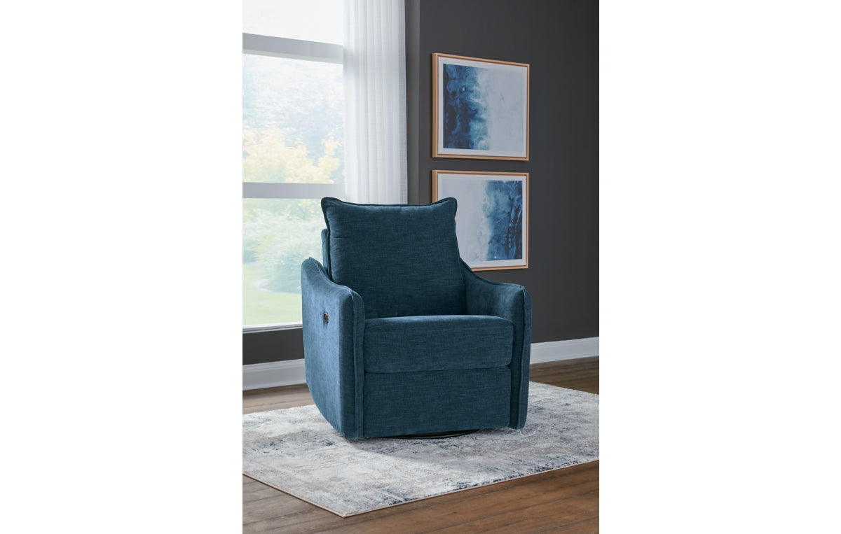 McBurg Swivel Power Recliner