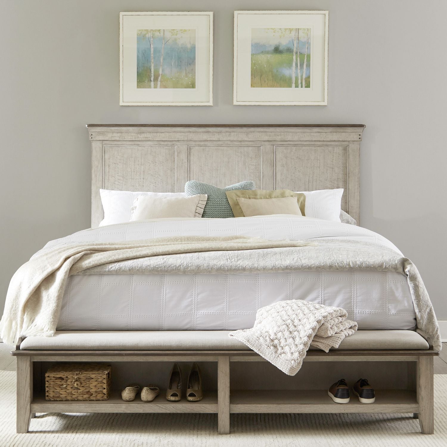 Ivy Hollow Queen Storage Bed