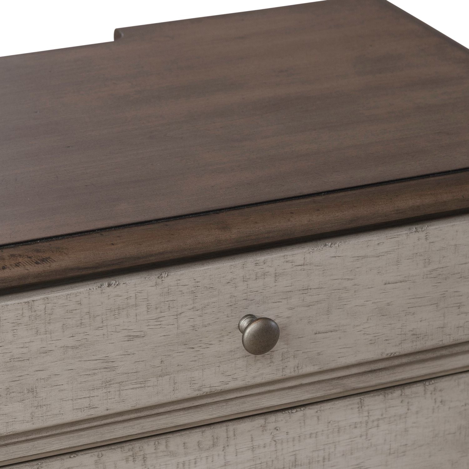 Ivy Hollow 3 Drawer Nightstand with Charging Station