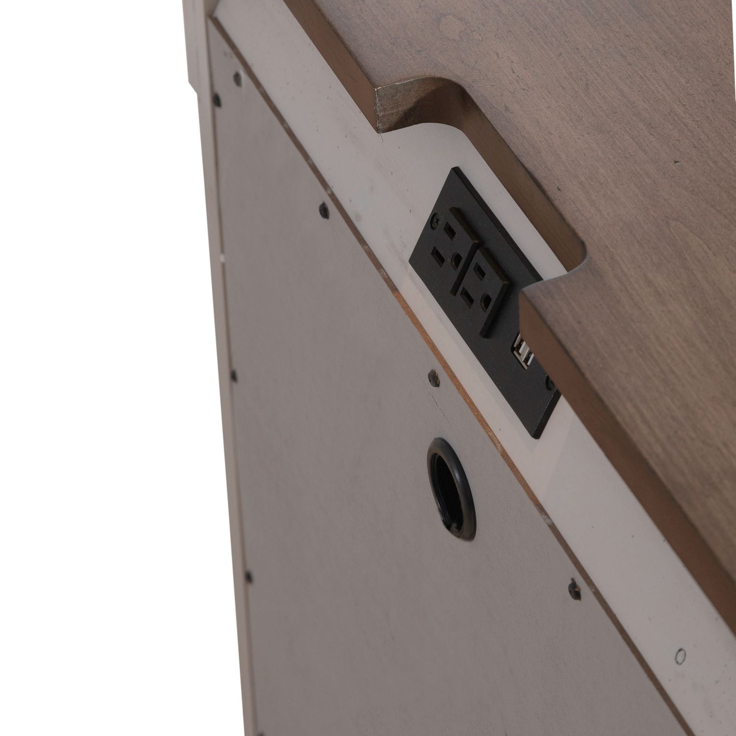 Ivy Hollow 3 Drawer Nightstand with Charging Station