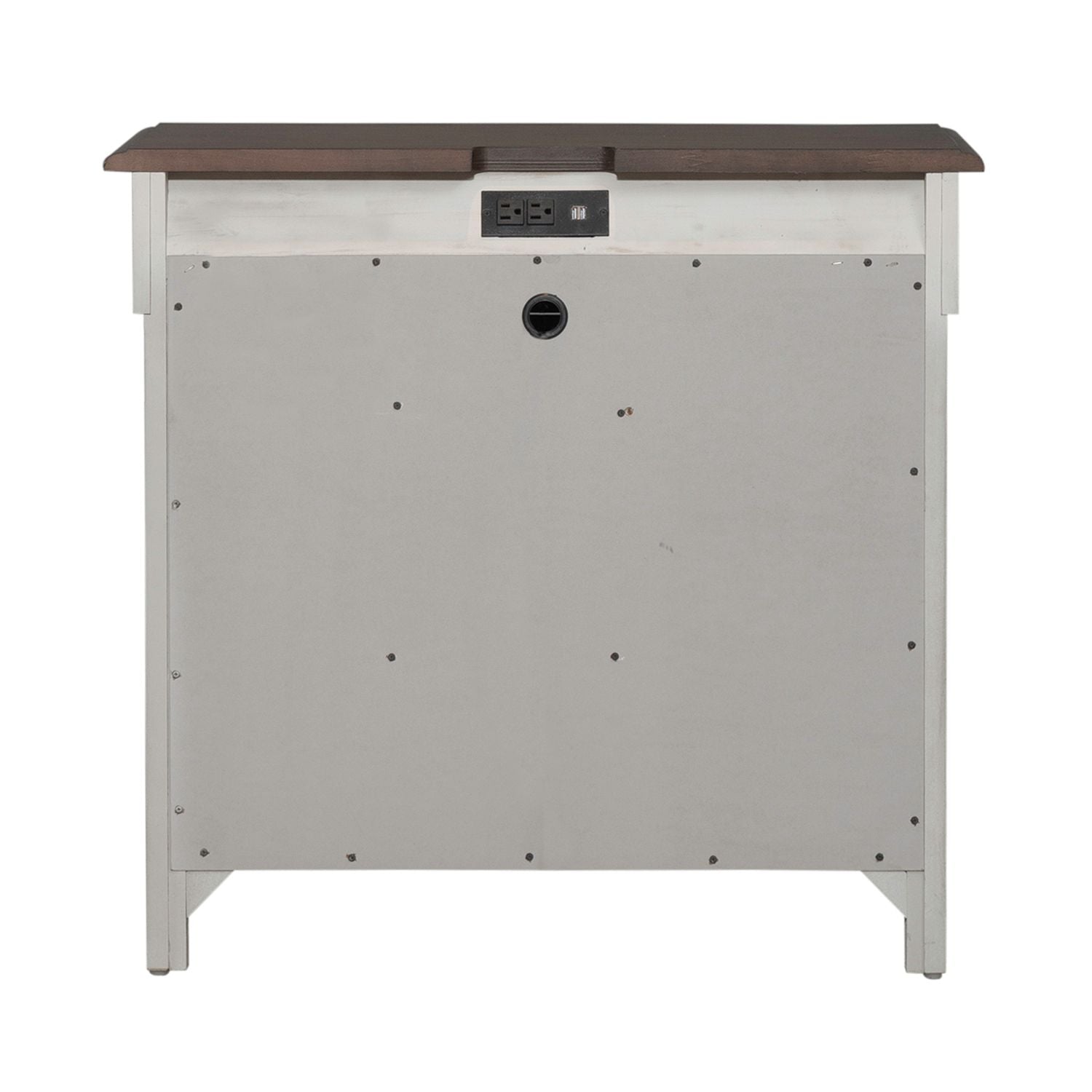 Ivy Hollow 3 Drawer Bedside Chest with Charging Station