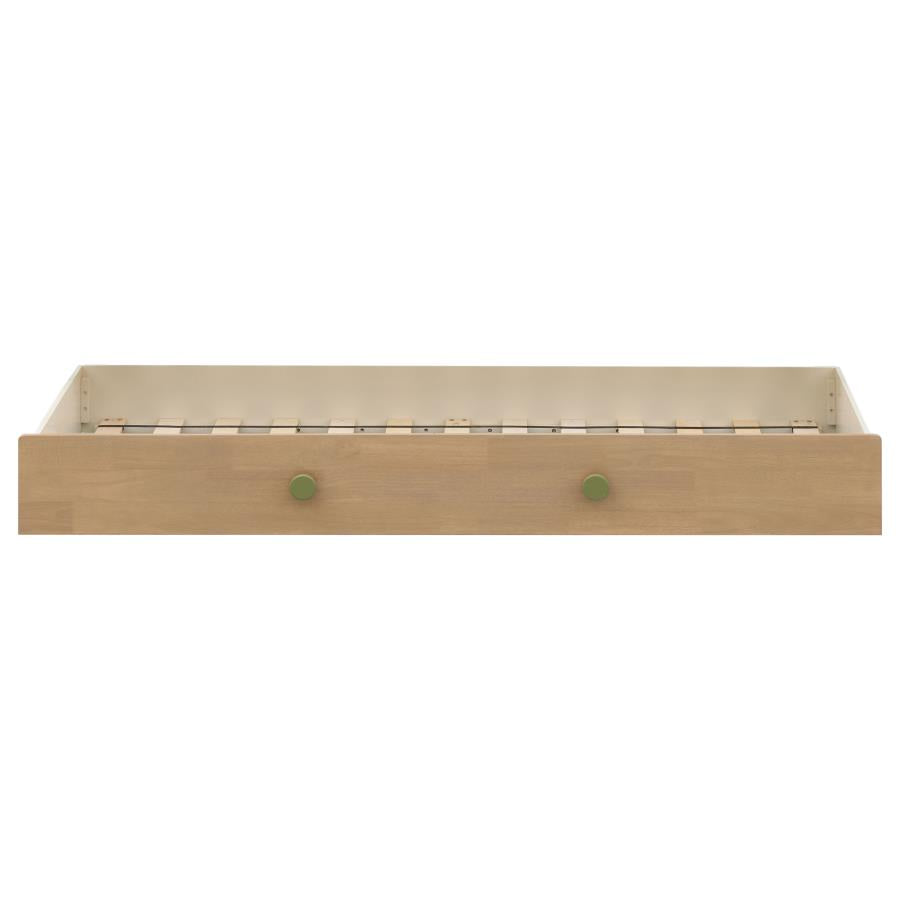 Evren Pull-Out Trundle with Olive Knobs Tri-Tone