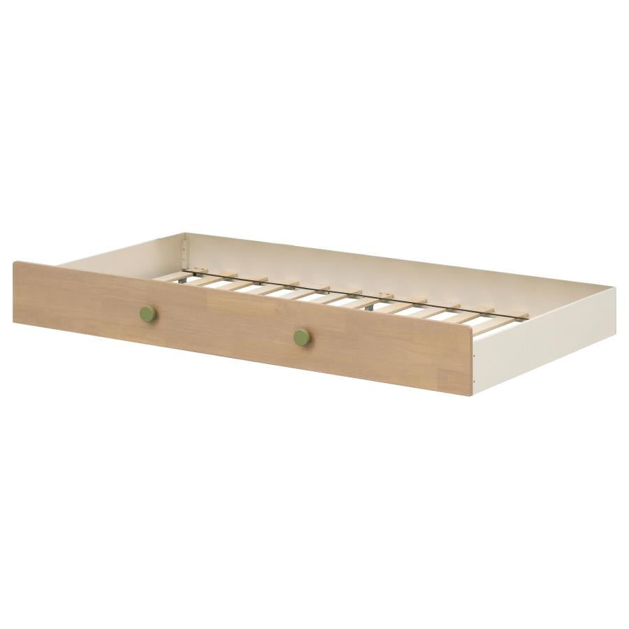 Evren Pull-Out Trundle with Olive Knobs Tri-Tone