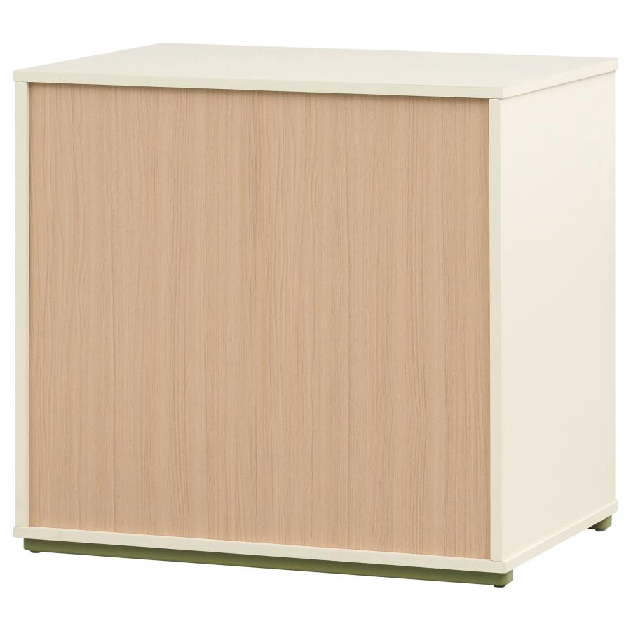 Evren 3-drawer Chest with Olive Wood Knobs Tri-Tone
