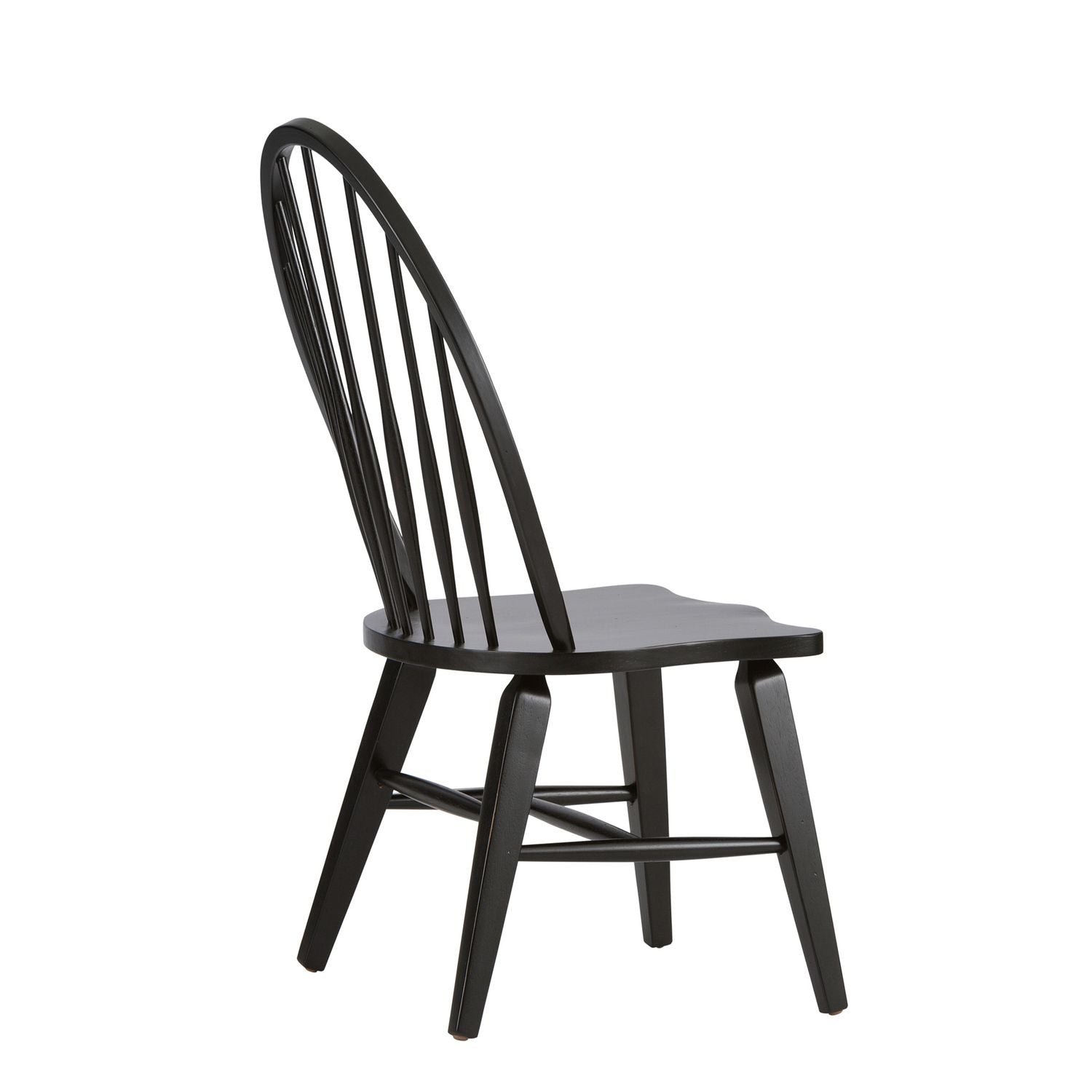Hearthstone Ridge Windsor Back Side Chair - Black