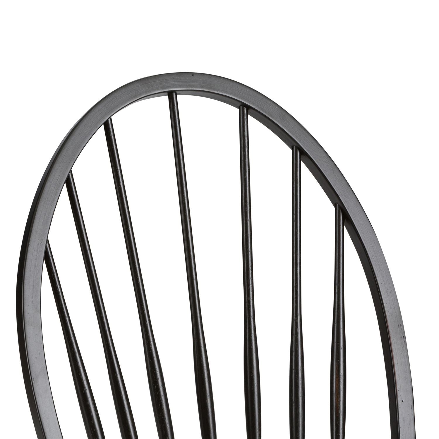 Hearthstone Ridge Windsor Back Side Chair - Black
