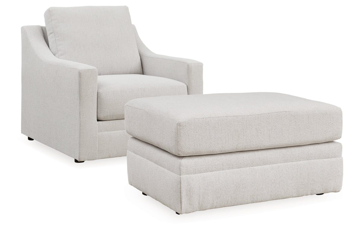 Maitelynn Chair and Ottoman