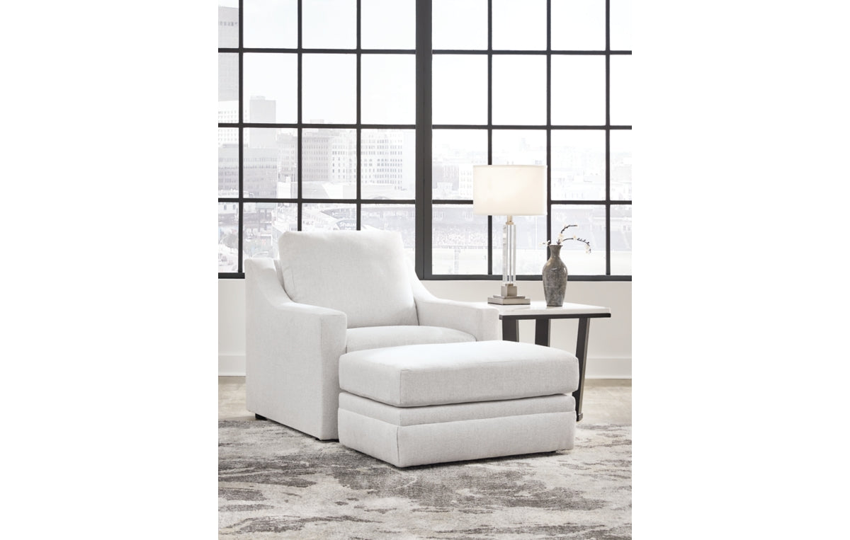 Maitelynn Chair and Ottoman