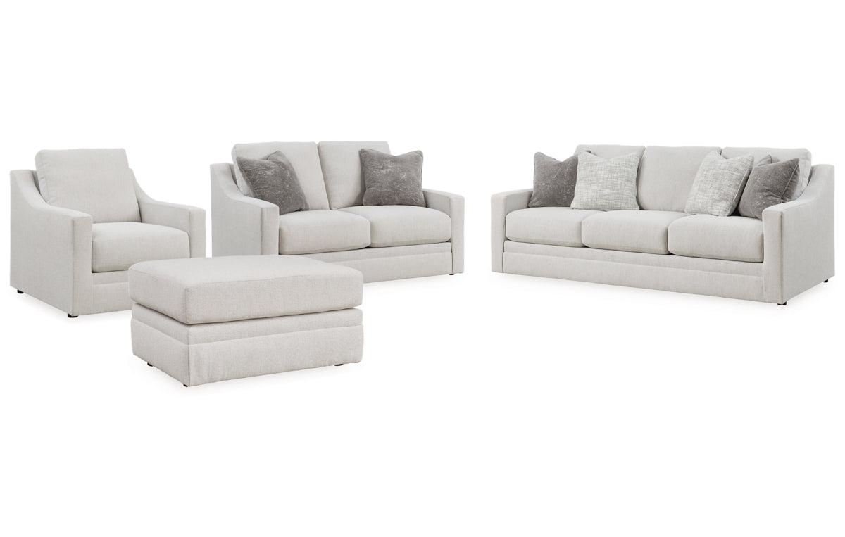 Maitelynn Sofa, Loveseat, Chair and Ottoman