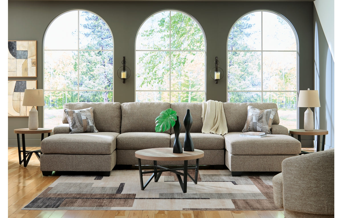 Newellen 3-Piece Sectional with Chaise