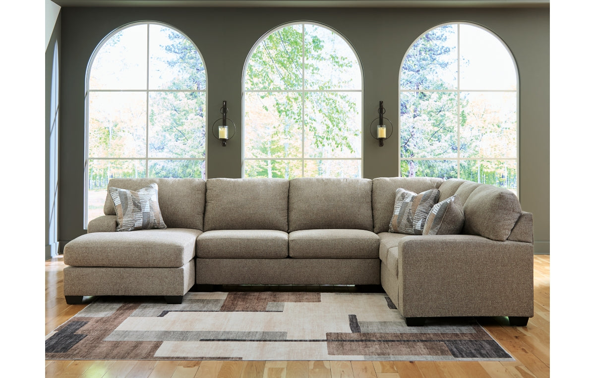 Newellen 3-Piece Sleeper Sectional with Chaise