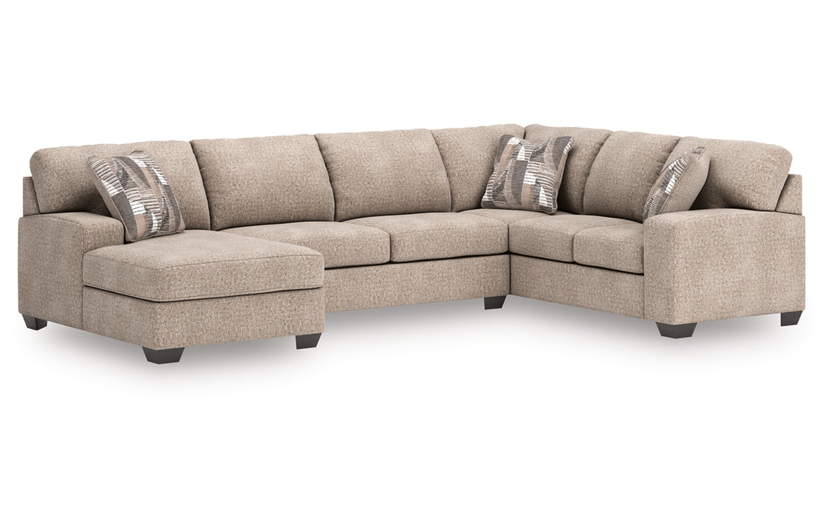 Newellen 3-Piece Sectional with Chaise