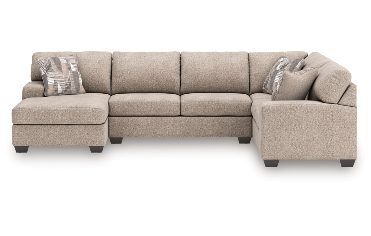 Newellen 3-Piece Sectional with Chaise