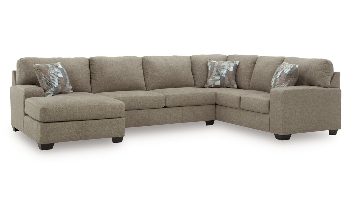 Newellen 3-Piece Sectional with Chaise