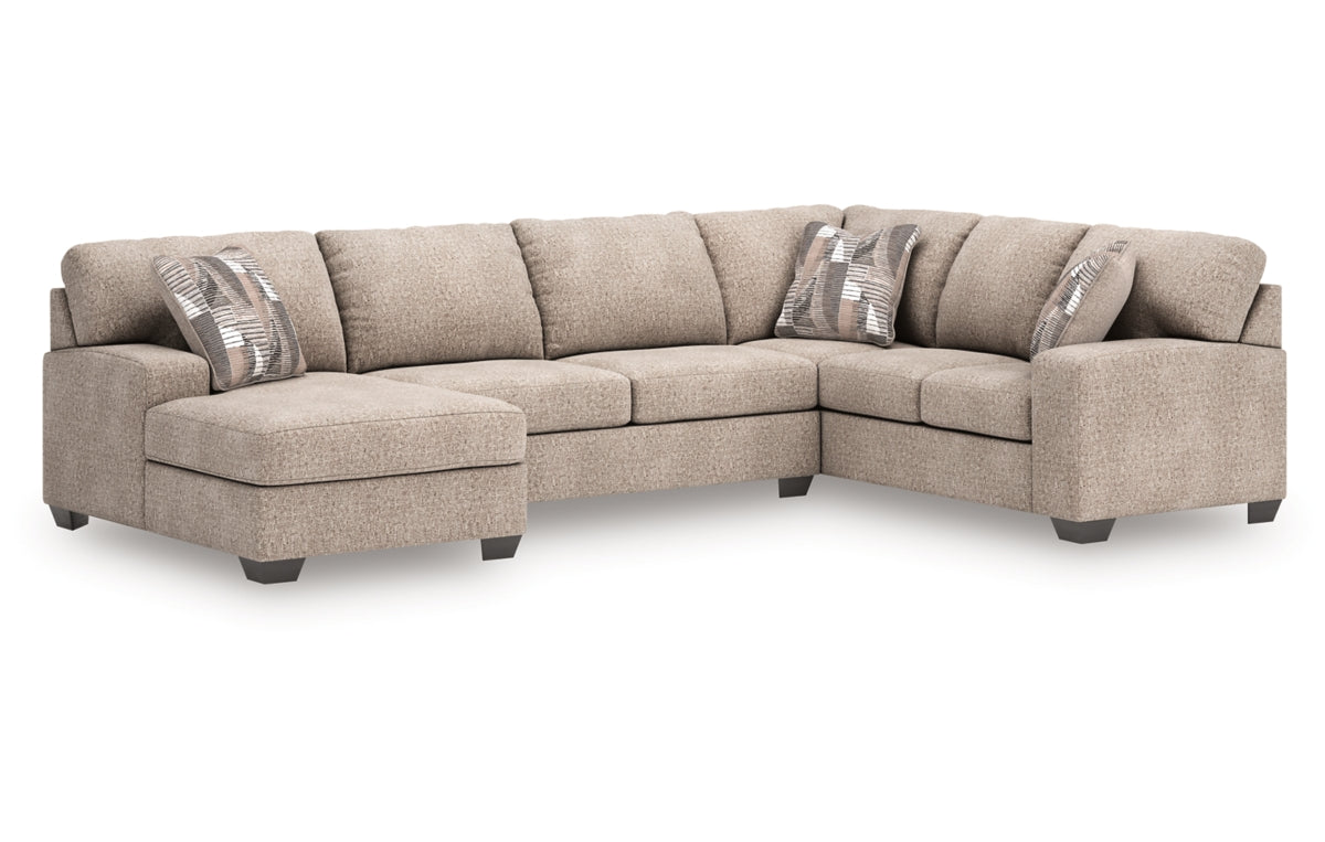 Newellen 3-Piece Sectional with Chaise