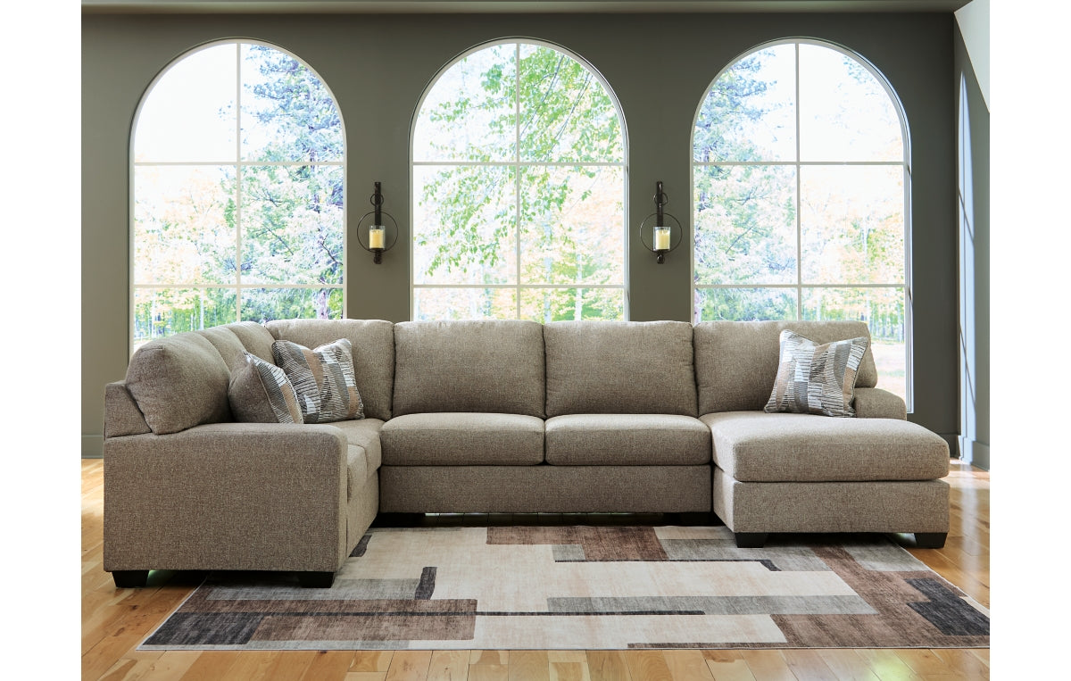 Newellen 3-Piece Sectional with Chaise