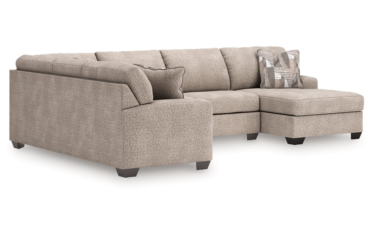 Newellen 3-Piece Sectional with Chaise