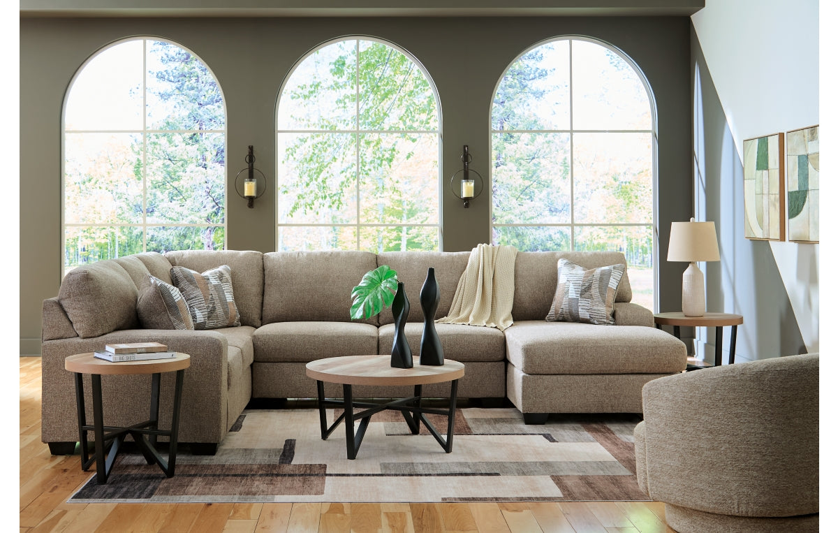 Newellen 3-Piece Sectional with Chaise