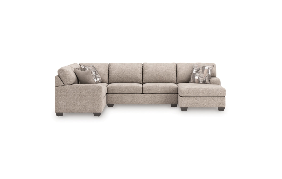 Newellen 3-Piece Sectional with Chaise