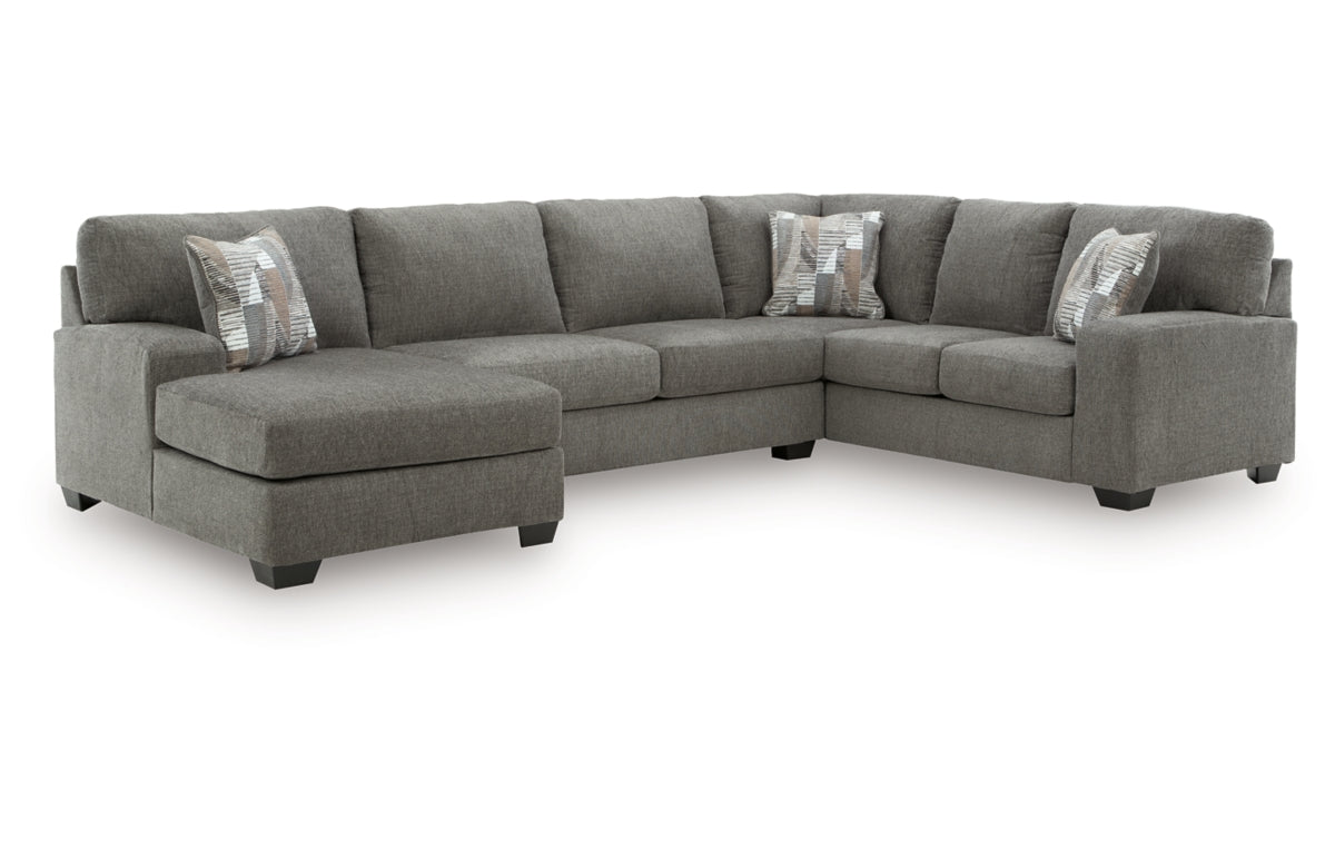 Newellen 3-Piece Sectional with Chaise
