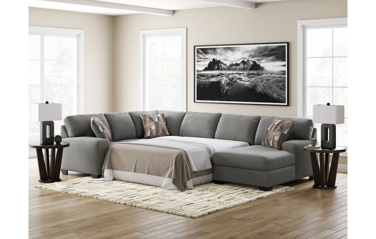 Clarington 3-Piece Sleeper Sectional with Chaise
