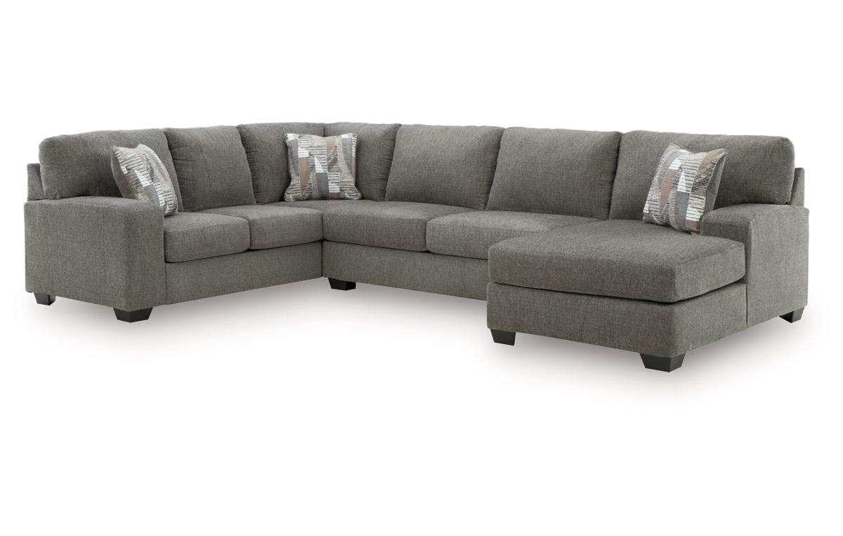 Newellen 3-Piece Sectional with Chaise