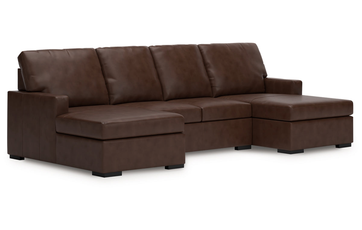 McDowlan 3-Piece Sectional with Double Chaise