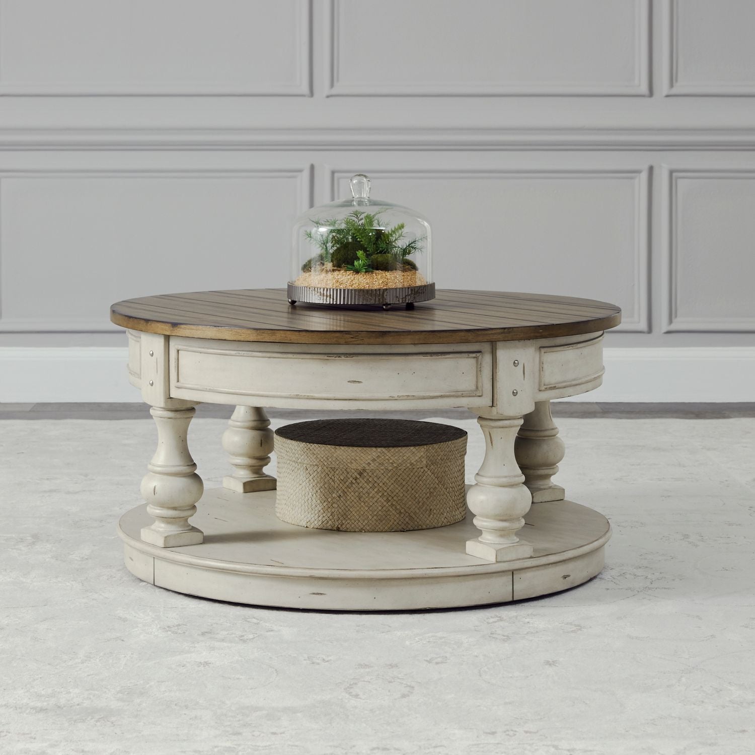 Morgan Creek Round Cocktail Table