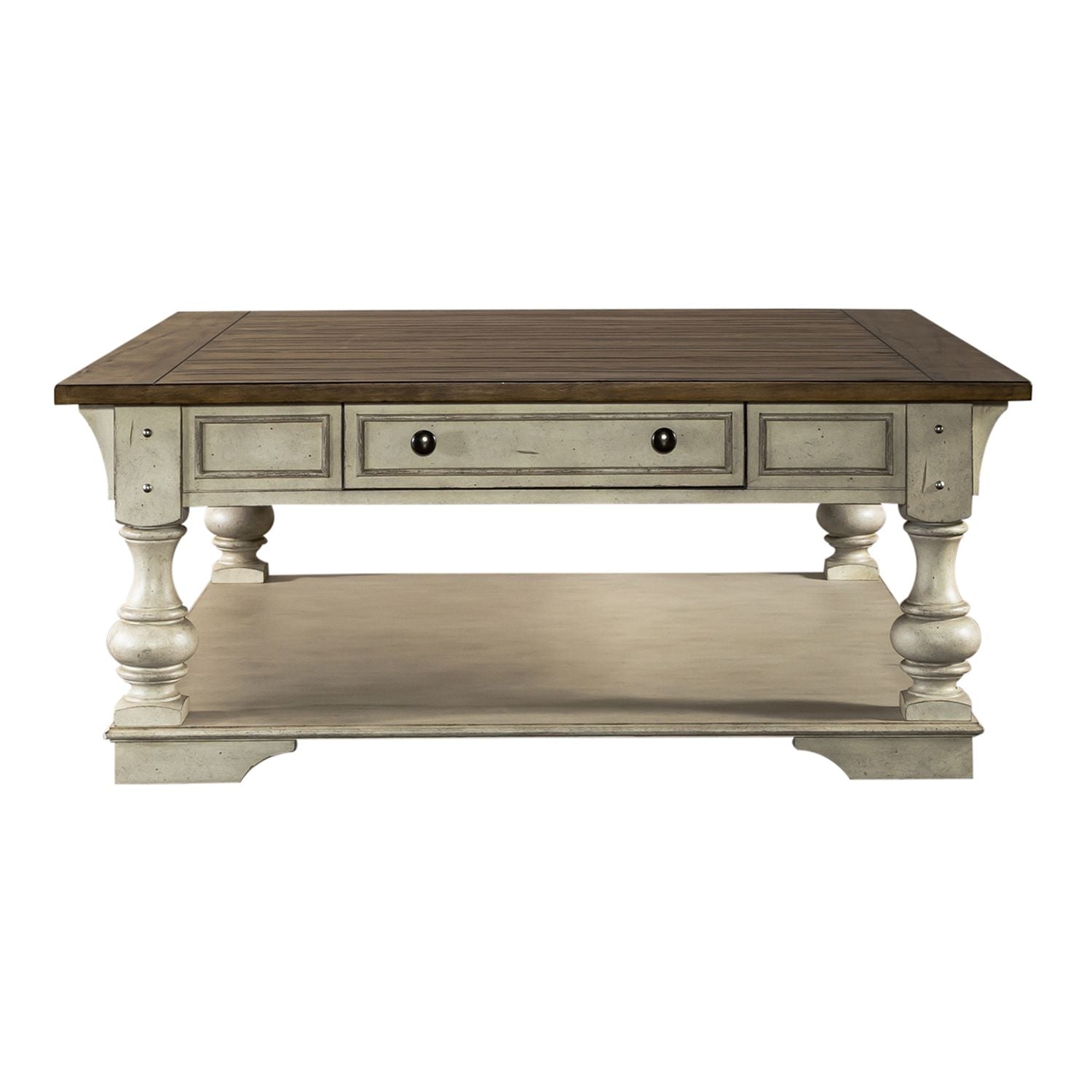 Morgan Creek Drawer Square Cocktail Table