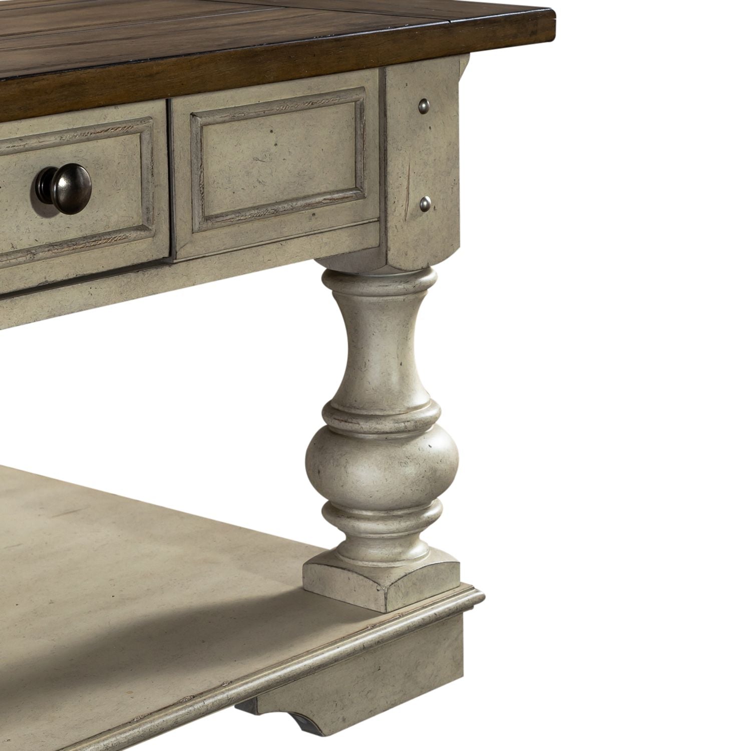 Morgan Creek Drawer Square Cocktail Table