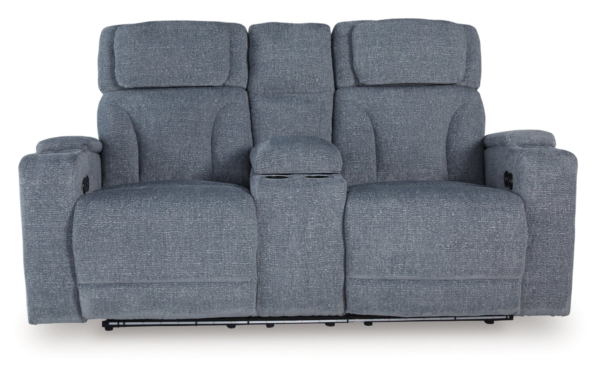 Studio Cave Power Reclining Loveseat with Console