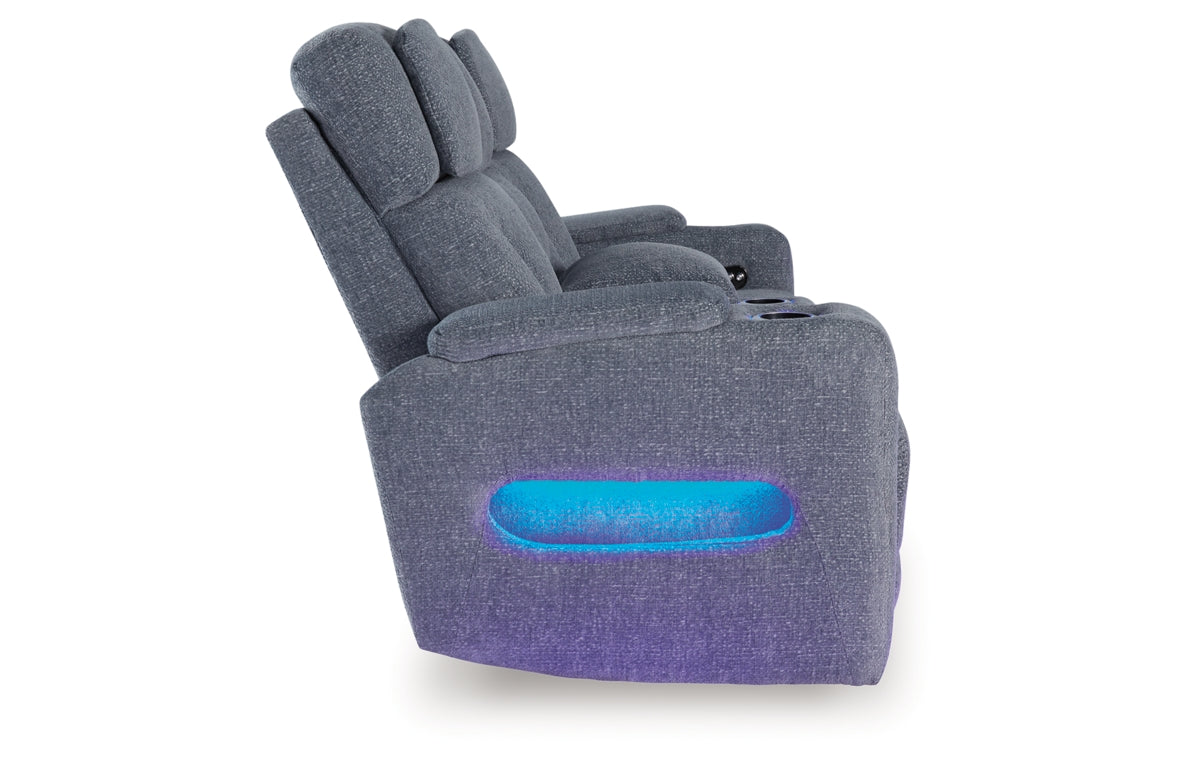 Studio Cave Power Reclining Loveseat with Console