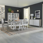 Palmetto Heights Alt 7 Piece Double Pedestal Table Set