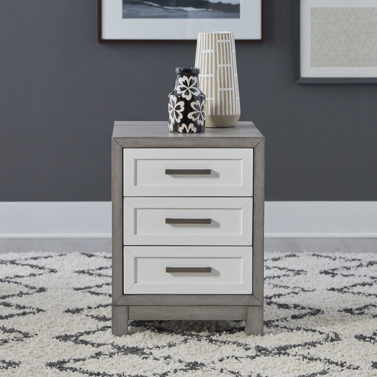 Palmetto Heights 3 Drawer Chairside Table