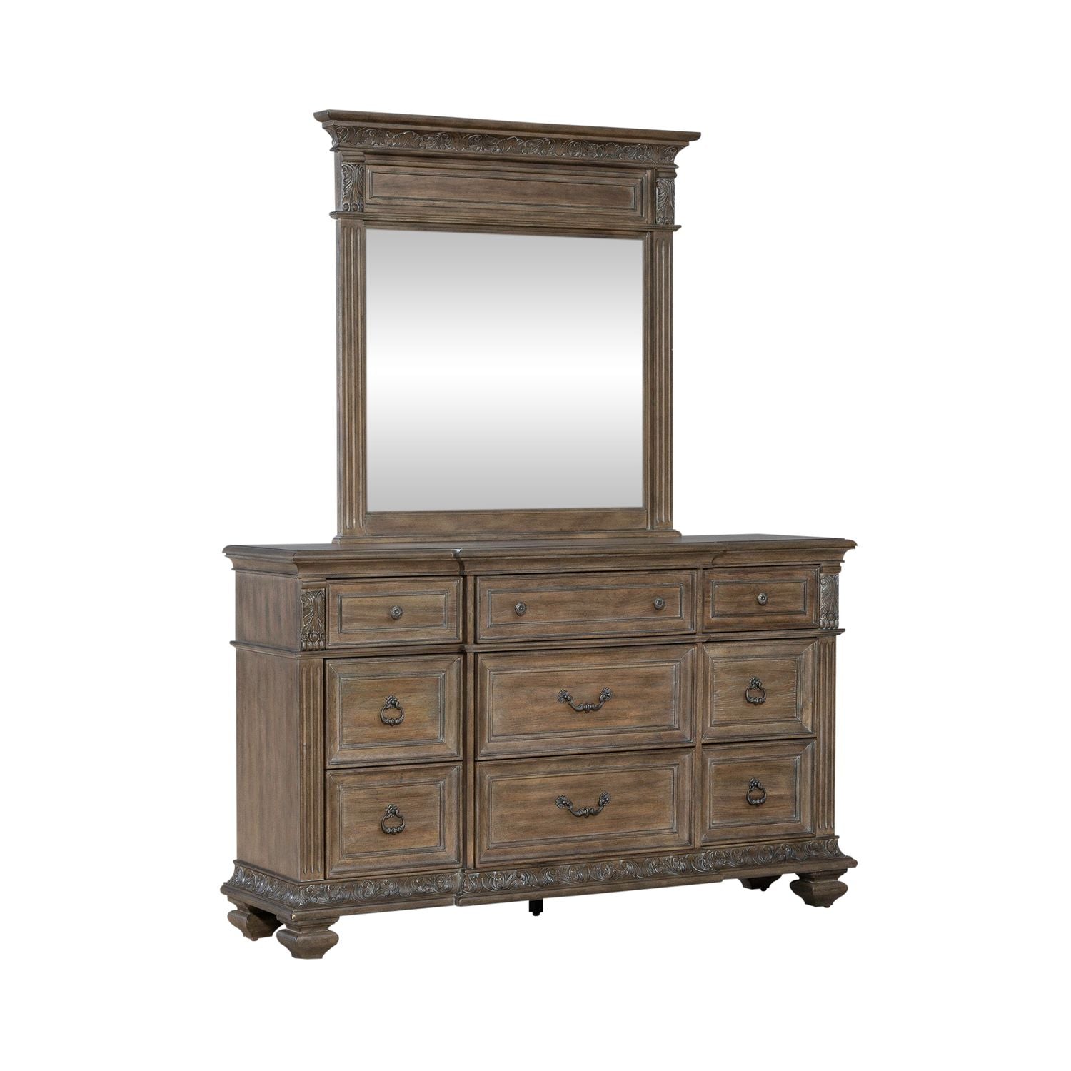 Carlisle Court Dresser & Mirror