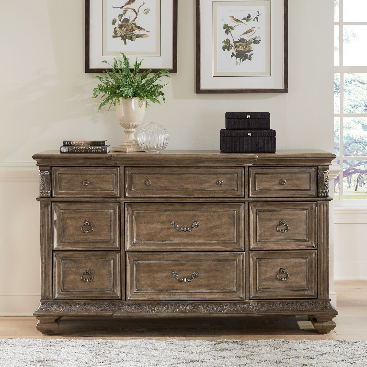 Carlisle Court 9 Drawer Dresser