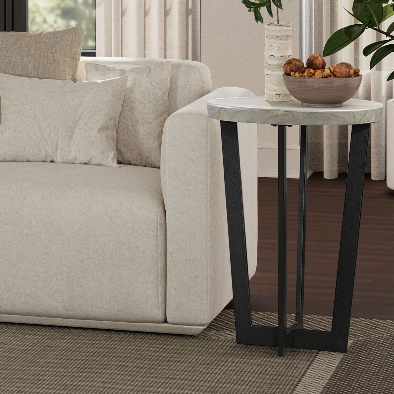 Pierce Chairside Table