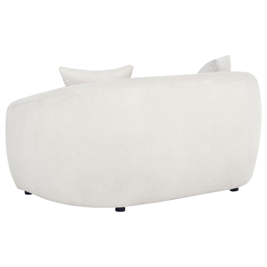 Isabella 3-piece Fabric Upholstered Sofa Set Sand