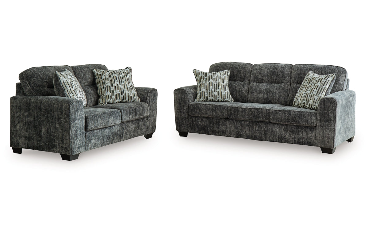 Lonoke Sofa and Loveseat