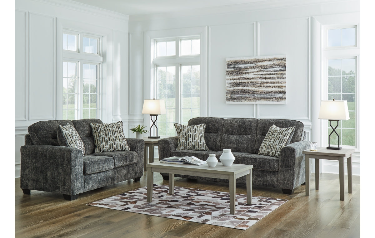 Lonoke Sofa and Loveseat