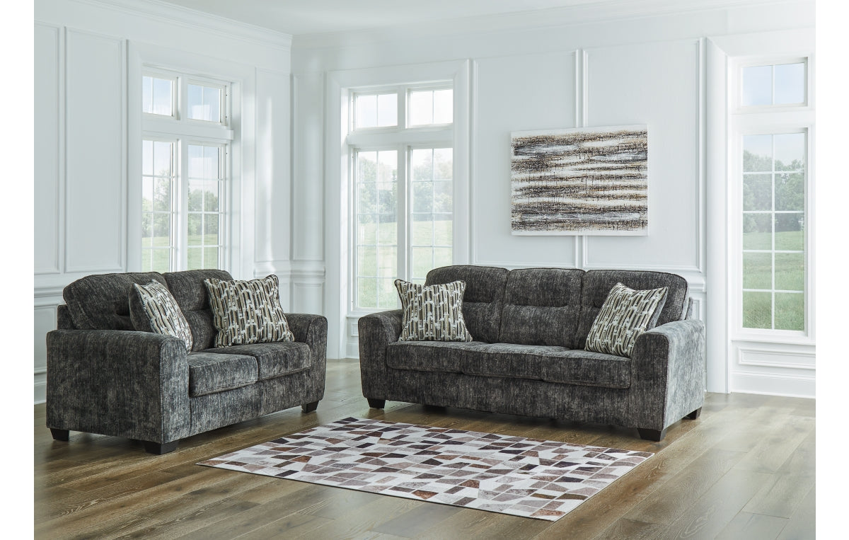 Lonoke Sofa and Loveseat