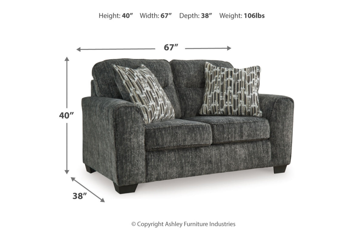 Lonoke Sofa, Loveseat, Chair and Ottoman